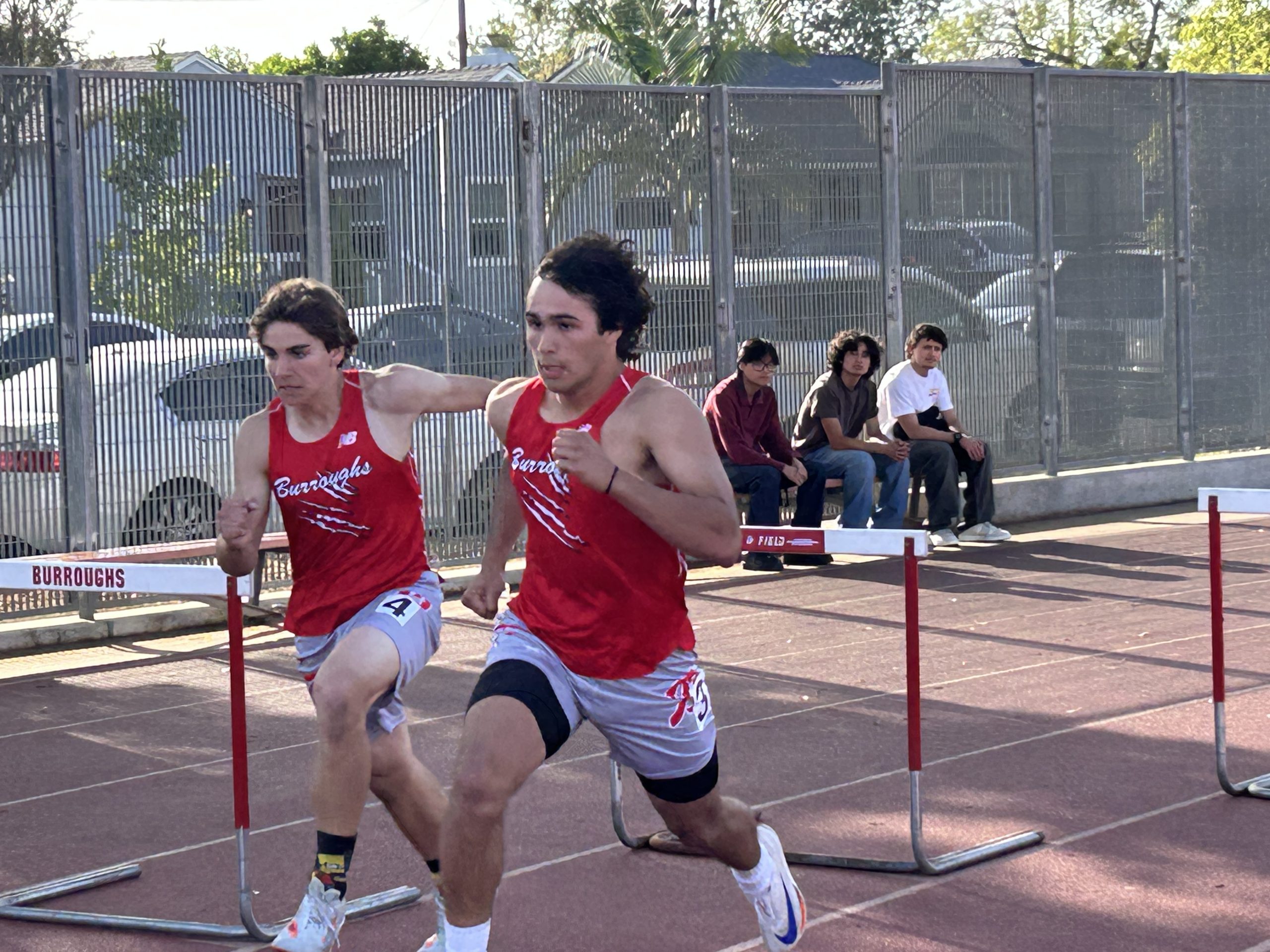 Burroughs Track Sweeps Burbank in All Four Divisions
